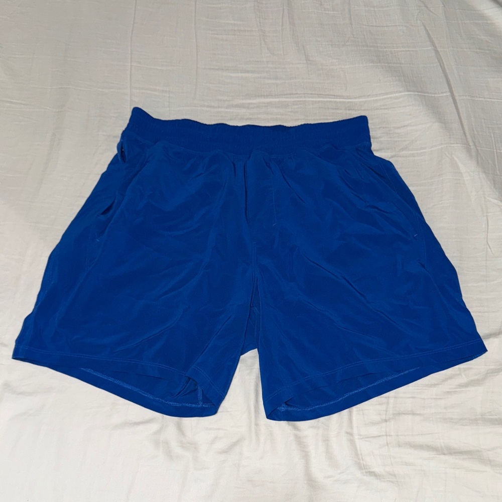 lululemon athletica Blue Athletic Shorts